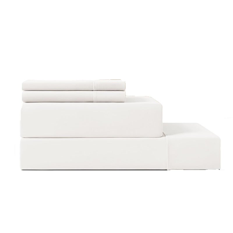 white cooling sheet set