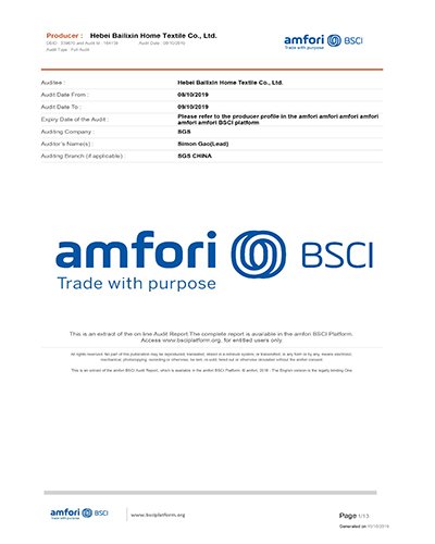 BSCI certification