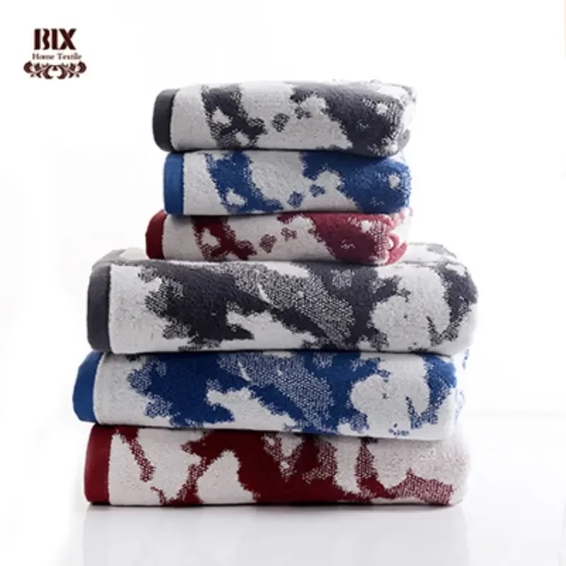 Pure Cotton Yarn Dye Jacquard Towel European style